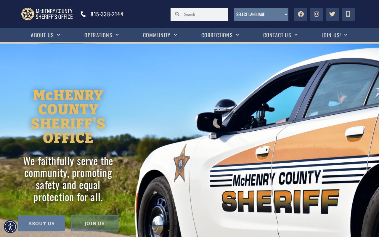 McHenry County Sheriff's Office record services