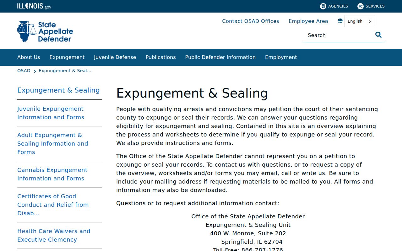 McHenry County criminal court case expungement assistance
