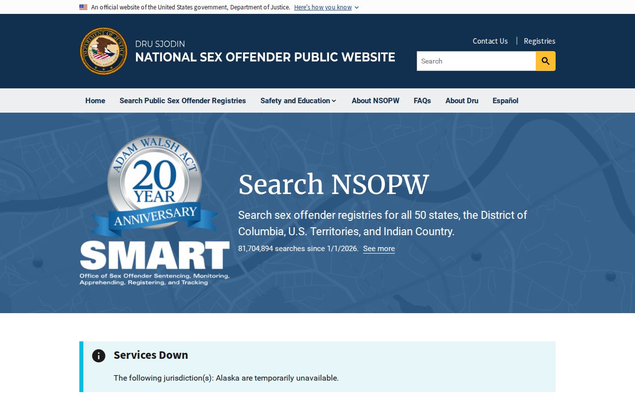 McHenry County sex offender search through the national registry
